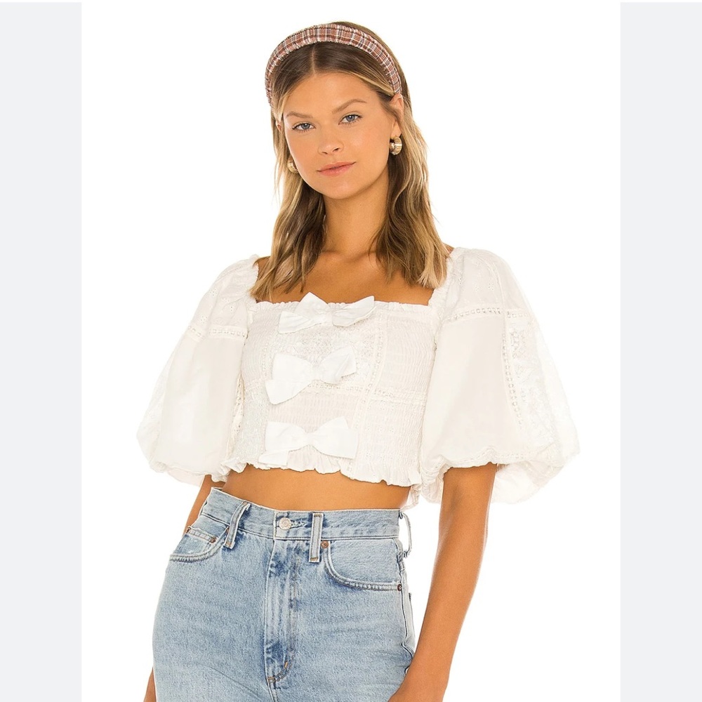 Tularosa Zella white bowed crop